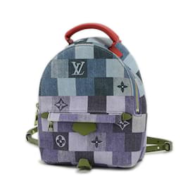 Louis Vuitton-Louis Vuitton Monogram Denim Palm Springs Backpack-Other