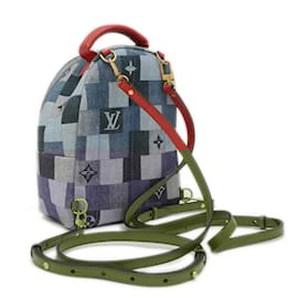 Louis Vuitton-Louis Vuitton Monogram Denim Palm Springs Backpack-Other