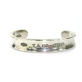 Tiffany & Co-Tiffany & Co. Pulseira Prata Estreita 1837-Prata