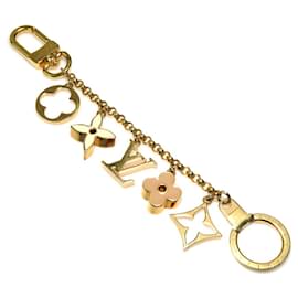 Louis Vuitton-Louis Vuitton Gold Keyring Charm-Golden