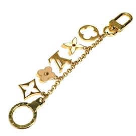 Louis Vuitton-Louis Vuitton Gold Keyring Charm-Golden