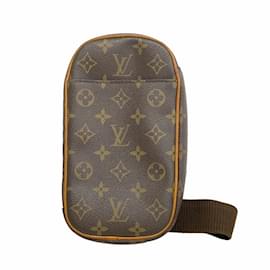 Louis Vuitton-Louis Vuitton Monogram Pochette Ganjou Sling Bag-Brown