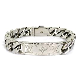 Louis Vuitton-Louis Vuitton Silver Charm Bracelet-Silvery