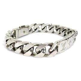 Louis Vuitton-Louis Vuitton Silver Charm Bracelet-Silvery