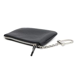 Gucci-Gucci Black Leather Coin Purse-Black