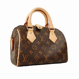 Louis Vuitton-Louis Vuitton Monogram Speedy Bandouliere 20 Shoulder Bag-Brown