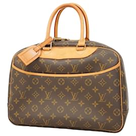 Louis Vuitton-Louis Vuitton Monogram Deauville Handbag-Brown