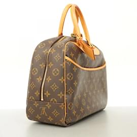 Louis Vuitton-Louis Vuitton Monogram Deauville Handbag-Brown