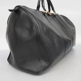 Louis Vuitton-Louis Vuitton Epi Keepall 50 Boston Bag-Black