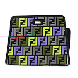 Fendi-Sac à main Fendi Defender Peekaboo-Noir,Multicolore