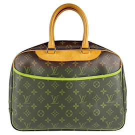 Louis Vuitton-Louis Vuitton Monogram Deauville Handbag-Brown