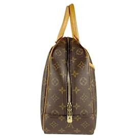 Louis Vuitton-Louis Vuitton Monogram Deauville Handbag-Brown