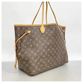 Louis Vuitton-Louis Vuitton Monogram Neverfull GM Tote Bag-Brown