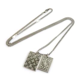 Louis Vuitton-Louis Vuitton Silver Necklace-Silvery