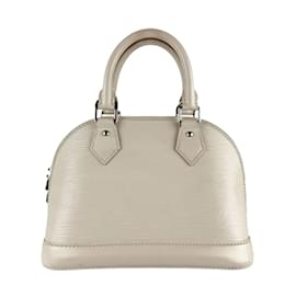 Louis Vuitton-Louis Vuitton Epi Alma BB Handbag-Cream