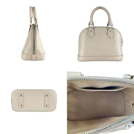 Louis Vuitton-Louis Vuitton Epi Alma BB Handbag-Cream