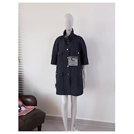 Chanel-Iconic Camellias Pattern Trench Coat-Other