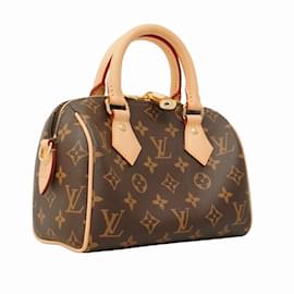 Louis Vuitton-Louis Vuitton Monogram Speedy Bandouliere 20 Handbag-Brown,Black