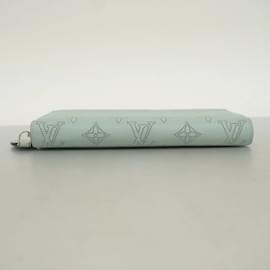 Louis Vuitton-Louis Vuitton Long Wallet Mahina Zippy M83489-Blue