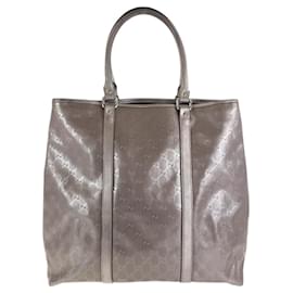 Gucci-Gucci GG Imprimé Brown Tote Bag-Brown