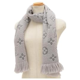 Louis Vuitton-Louis Vuitton Echarpe Logomania Scarf-Brown