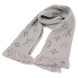 Louis Vuitton-Louis Vuitton Echarpe Logomania Scarf-Brown