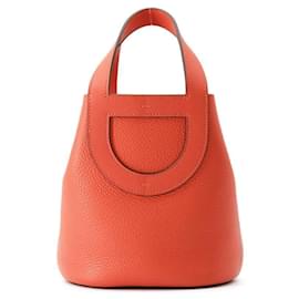 Hermès-Sac Tote Hermes In the Loop 18 Champ Orange-Orange