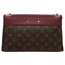 Louis Vuitton-LOUIS VUITTON Monogram Pallas Shoulder Bag M41200 LV Auth 117179A-Monogram