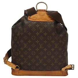 Louis Vuitton-LOUIS VUITTON Monogram Montsouris GM Backpack M51135 LV Auth 116906-Monogram