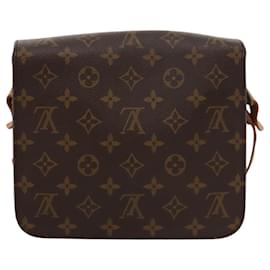 Louis Vuitton-LOUIS VUITTON Monogram Cartouchiere MM Shoulder Bag M51253 LV Auth EC641-Monogram