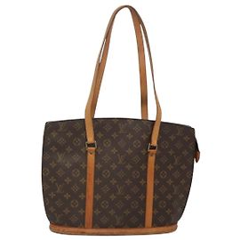 LOUIS VUITTON Borsa Tote Babylone Monogram M51102 LV Auth MX218 Monogramma