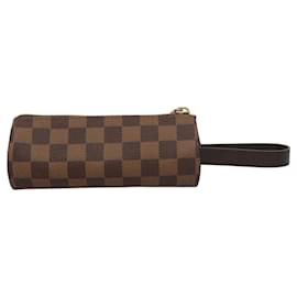 Louis Vuitton-LOUIS VUITTON Damier Ebene GOLF CUP 1998 Golf Ball Case LV Auth BD1598AM-Other