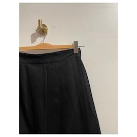Chanel-CHANEL Skirts T.International M Wool-Black