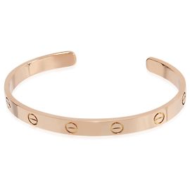 Pulsera Love en oro rosa Cartier Otro