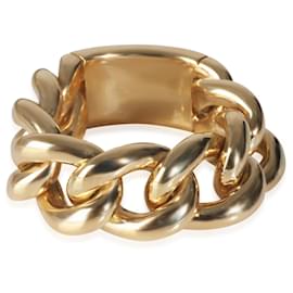 Christian Dior-Christian Dior Yellow Gold  Chain Link Tag Ring-Other