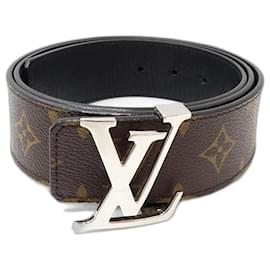 Louis Vuitton-Ceinture Monogram Louis Vuitton M9821T-Marron