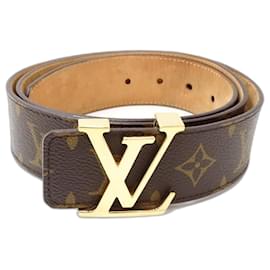 Louis Vuitton-Louis Vuitton Monogram Belt M9608S-Brown