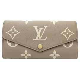 Louis Vuitton-Louis Vuitton Monogram Empreinte Long Wallet-Grey