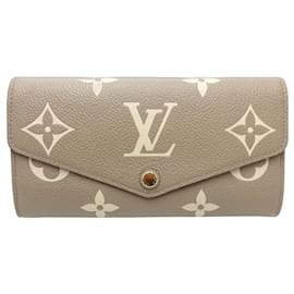 Louis Vuitton-Louis Vuitton Monogram Empreinte Long Wallet-Grey