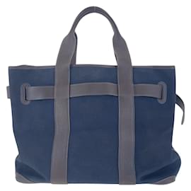 Hermès-Hermes Petite Centeur MM Tote Bag-Brown,Navy blue