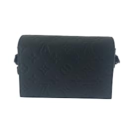 Louis Vuitton-Louis Vuitton Monogram Steamer Wearable Wallet-Black
