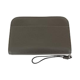 Louis Vuitton-Louis Vuitton Taiga Baikal Clutch Bag-Brown