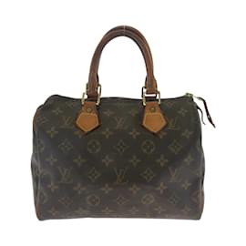 Louis Vuitton-Louis Vuitton Monogram Speedy 25 Handbag-Brown