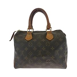 Louis Vuitton-Louis Vuitton Monogram Speedy 25 Handbag-Brown