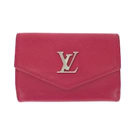 Louis Vuitton-Louis Vuitton Portefeuille Lock Mini Wallet-Pink