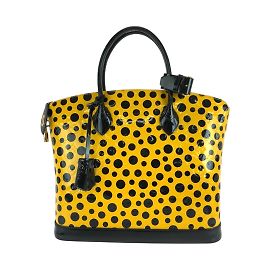 Lockit MM Handtasche von Louis Vuitton Schwarz Gelb