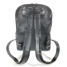 Christian Louboutin-Sac à dos en cuir Christian Louboutin-Noir,Rouge