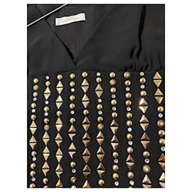 Autre Marque-Pleated black dress Versace. Collection-Other