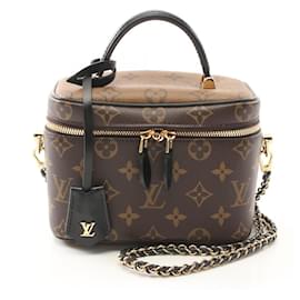 Louis Vuitton-Louis Vuitton Monogram Reverse Vanity NV PM Handbag M45165-Brown