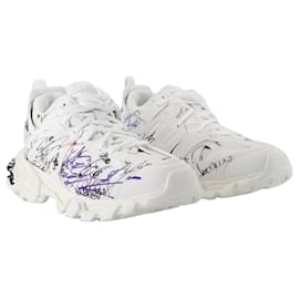 Balenciaga-Track Sneakers - Balenciaga - Nylon - Blanc-Blanc